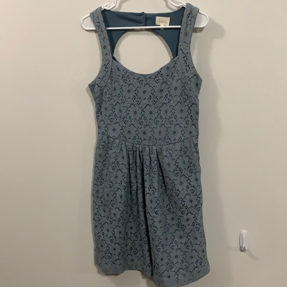 Women’s Deletta Lacey lined mini dress Size M